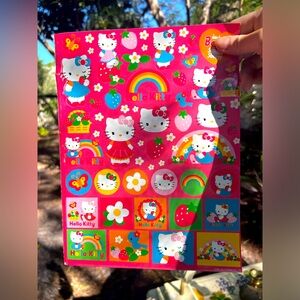 Hello Kitty sheet of stickers (8x10)